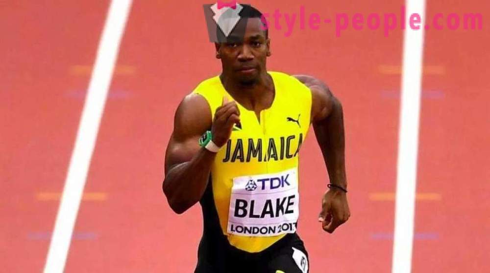 Giamaicano Yohan Blake sprinter