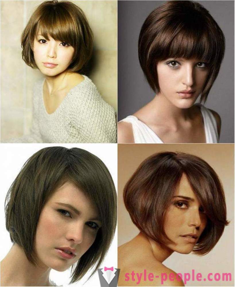 Tagli di capelli delle donne bob: tipologie, descrizione, scelta di forma del viso