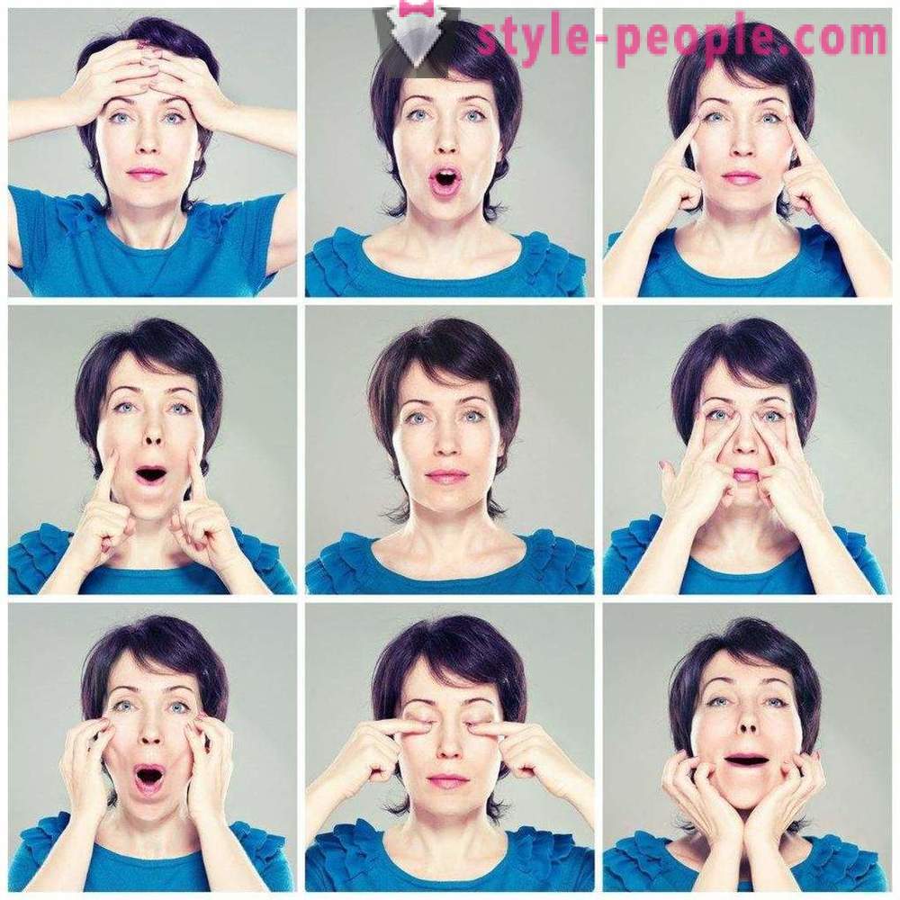 Ricarica per le rughe del viso: l'efficienza, una serie di esercizi per la prevenzione dell'invecchiamento cutaneo