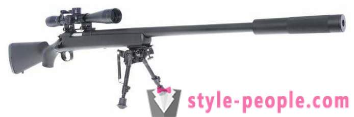 Fucile airsoft sniper: una panoramica, caratteristiche e recensioni