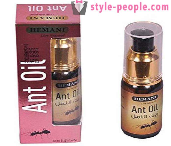 Olio di Ant per la depilazione: recensioni, istruzioni, controindicazioni