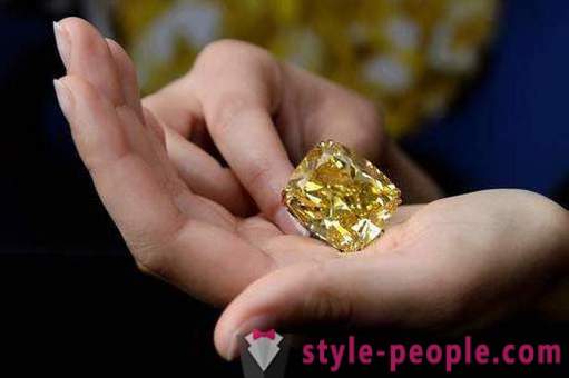 Yellow Diamond: proprietà, origine, estrazione e fatti interessanti