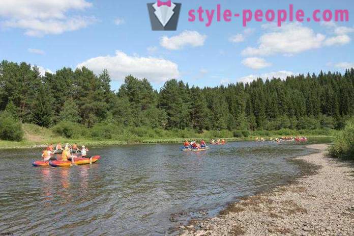 Rafting sul Chusovoi in kayak e catamarani: percorso, recensioni