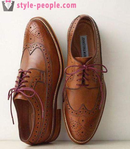 Tipi di scarpe maschili: nome con le foto