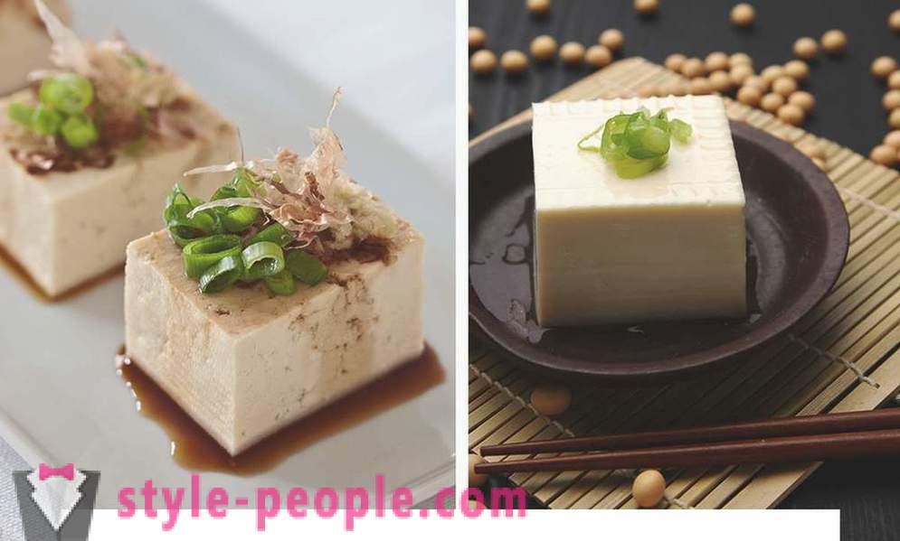 Carne vegetariana: che cosa è l'uso di tofu e come mangiare