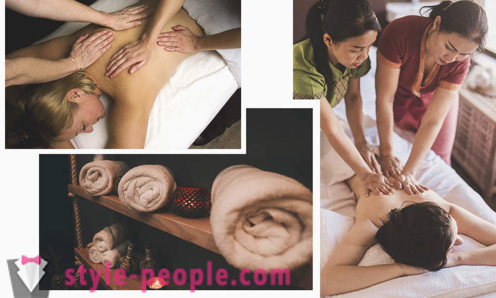 5 tipi di massaggio tailandese