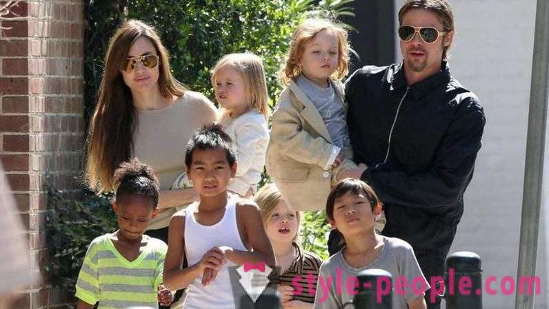 Quello che si sa sulla vita di figli di Angelina Jolie e Brad Pitt