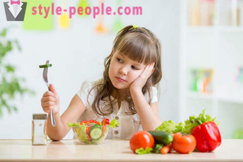 Come insegnare ad un bambino a mangiare le verdure