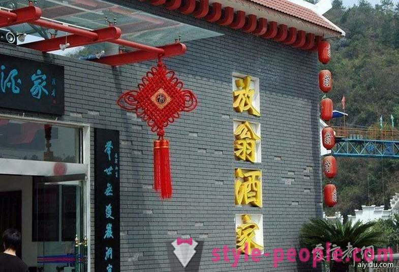 Fanven: ristorante cinese nel precipizio