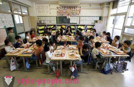 Il cibo nel sistema educativo giapponese