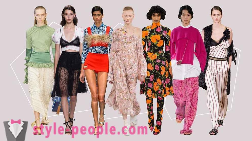 Le tendenze della moda primavera-estate 2017