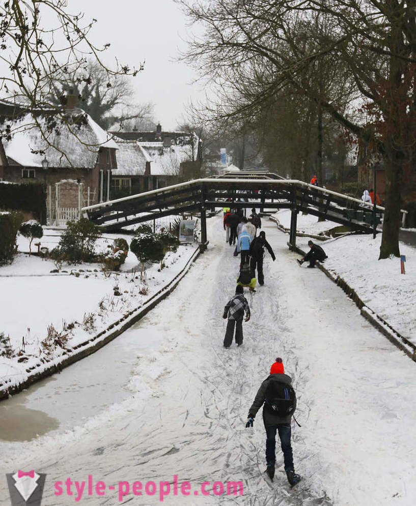Il villaggio senza strade nei Paesi Bassi