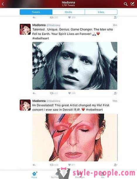 Fans addio a David Bowie