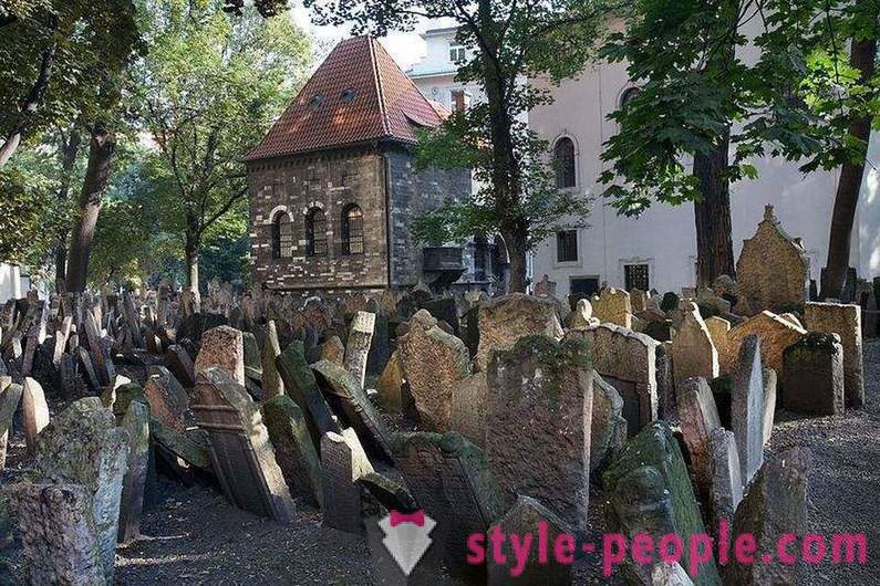 Multistrato cimitero ebraico di Praga