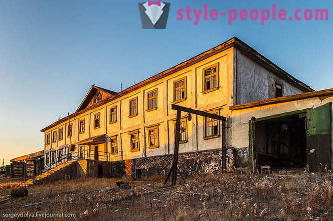 Villaggio abbandonato Chukchi Valkumey