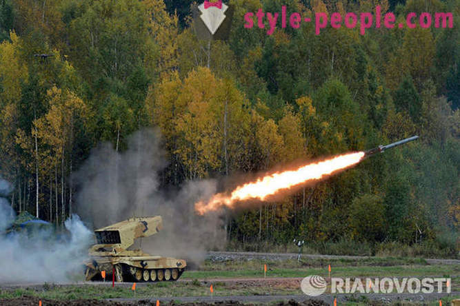 Russian Exhibition equipaggiamento militare a Nizhny Tagil