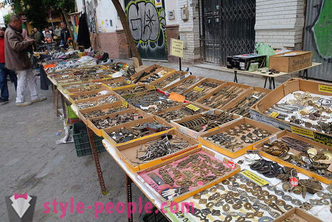 Progudka al mercato delle pulci in Spagna