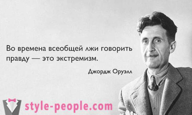 25 citazioni profetiche George Orwell