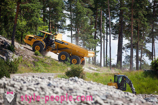 Poligono Volvo Construction Equipment in Svezia