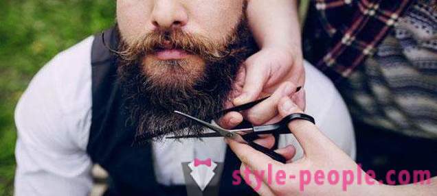 Barba degli uomini alla moda: i tipi, in particolare la cura