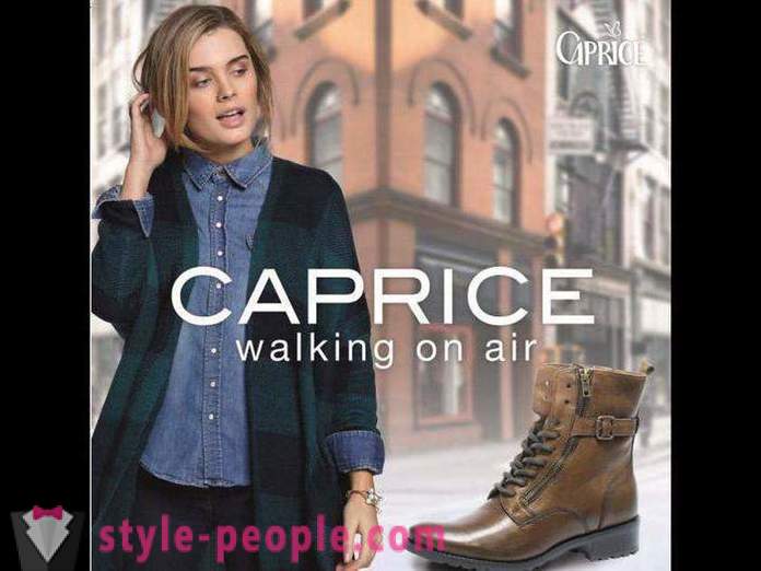 Caprice Shoes Company: commenti, modello e produttore