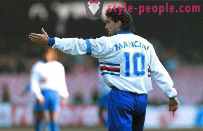 Allenatore italiano Roberto Mancini