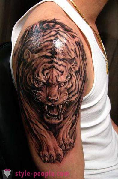 Il valore principale di un tatuaggio tigre