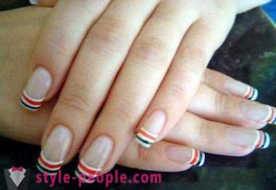 Giacca color: French manicure varia di quanto sembri