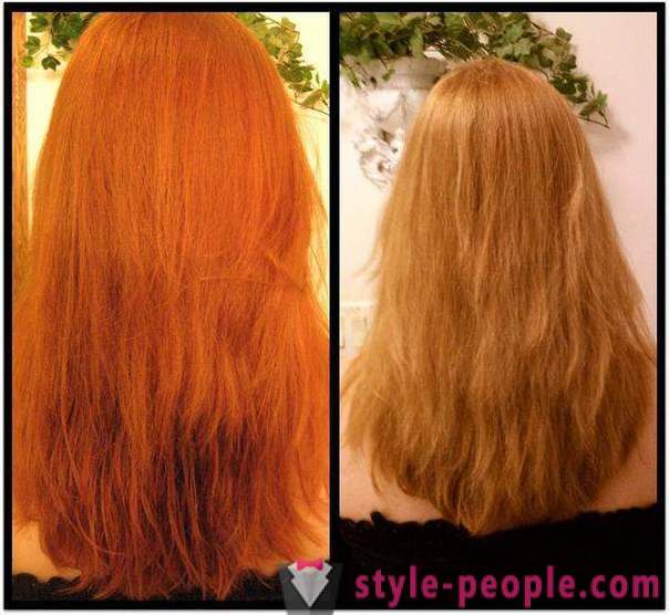 Glicerina capelli a casa: recensioni, foto. glicerolo capelli Lightening