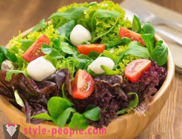 Dietetica dieta insalata: ricette di cucina con le foto. insalate leggere