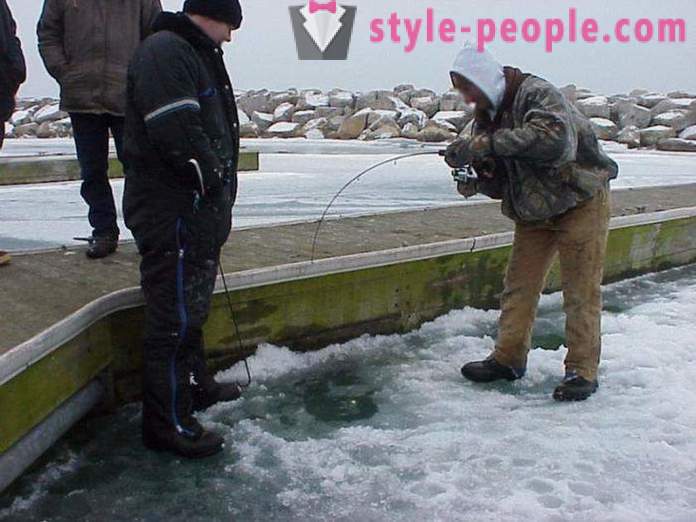 Pescatori di notare: pesca alla trota in inverno