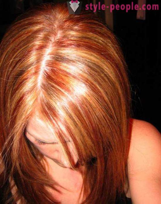 In evidenza sui capelli rossi. questioni popolari