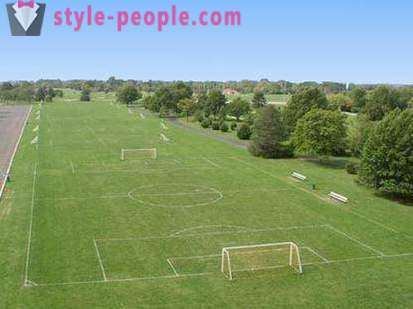La dimensione standard di un campo di calcio