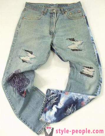 Grassetto e alla moda - Jeans con fori